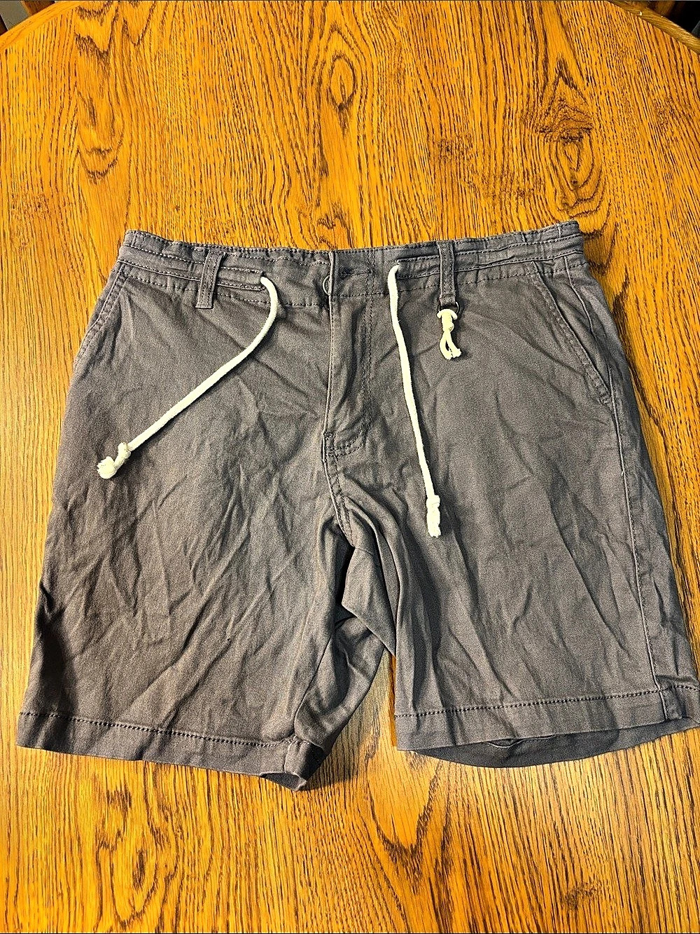 Free Fly Men's Drawstring Shorts in Gray Like New